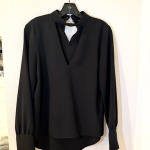 Elegant Black Women's Top